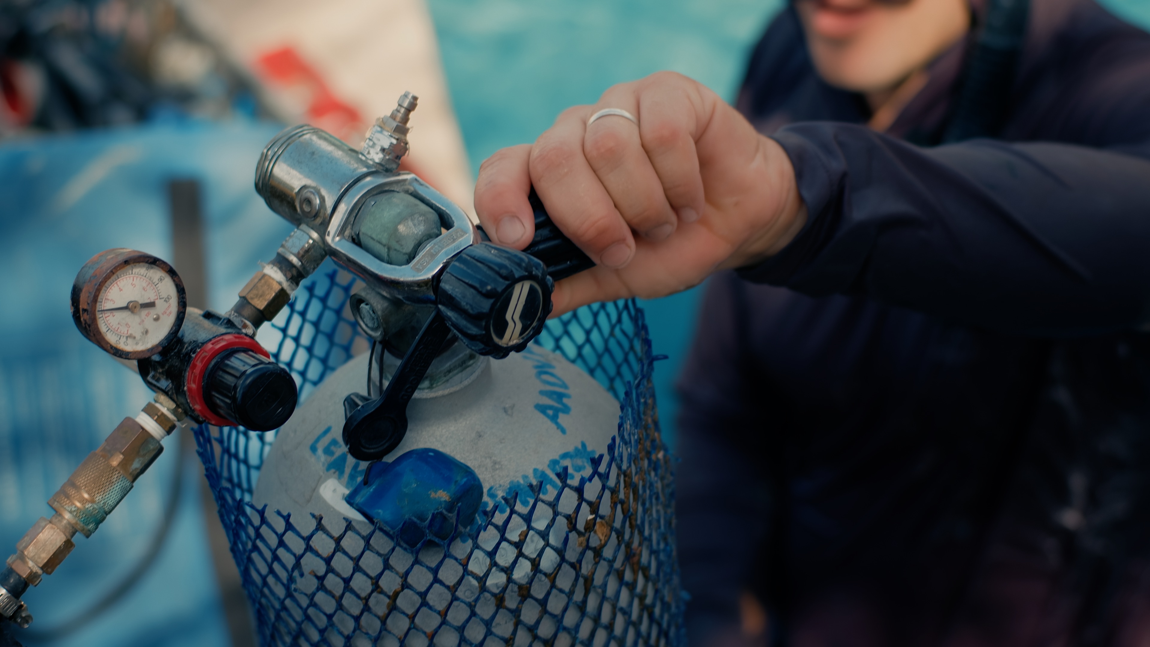 Residential pool inspection on Florida's East Coast